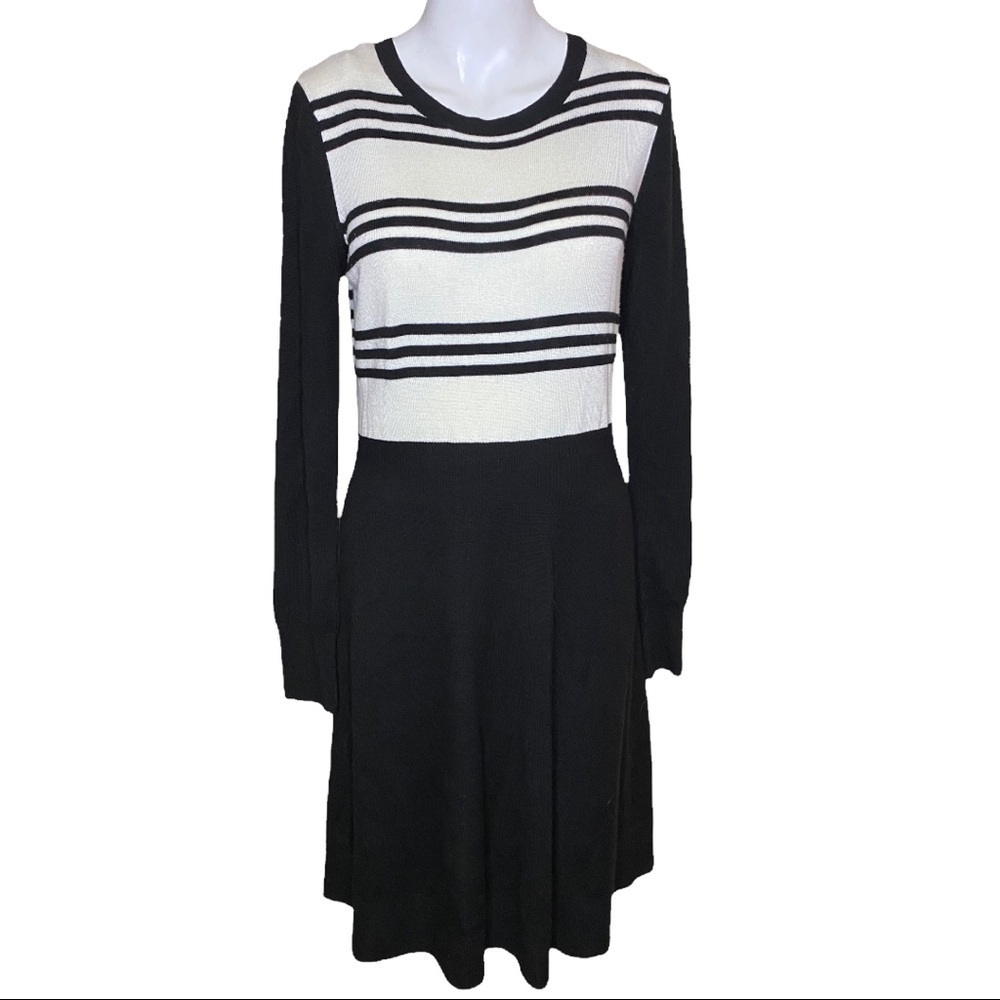Eliza J Sweater Colorblock Dress Size S
